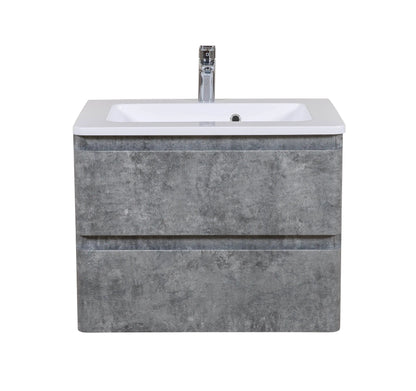 Mobilier de baie suspendat Accent gri Aqua Rodos