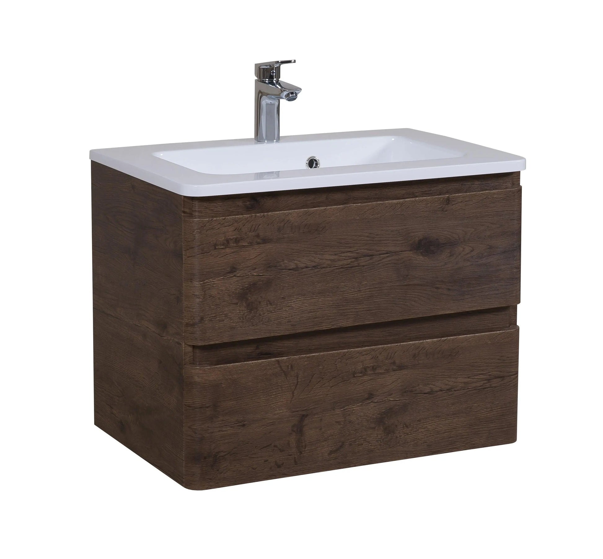 Mobilier de baie suspendat Accent castan Aqua Rodos