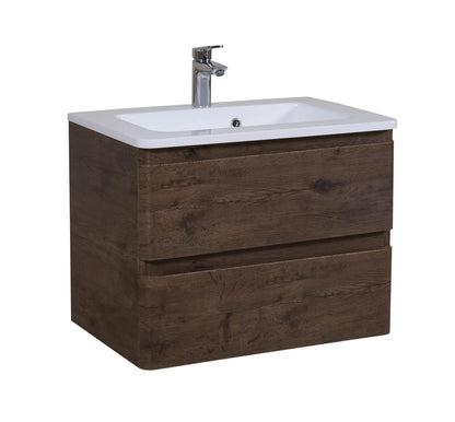 Mobilier de baie suspendat Accent castan Aqua Rodos