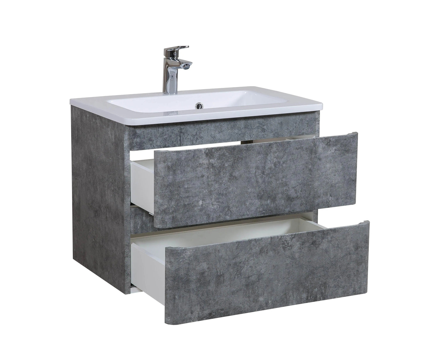 Mobilier de baie suspendat Accent gri Aqua Rodos