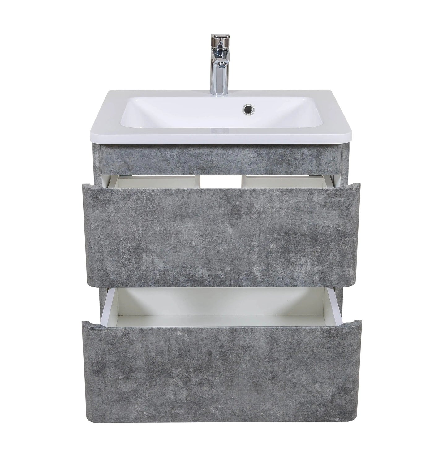 Mobilier de baie suspendat Accent gri Aqua Rodos