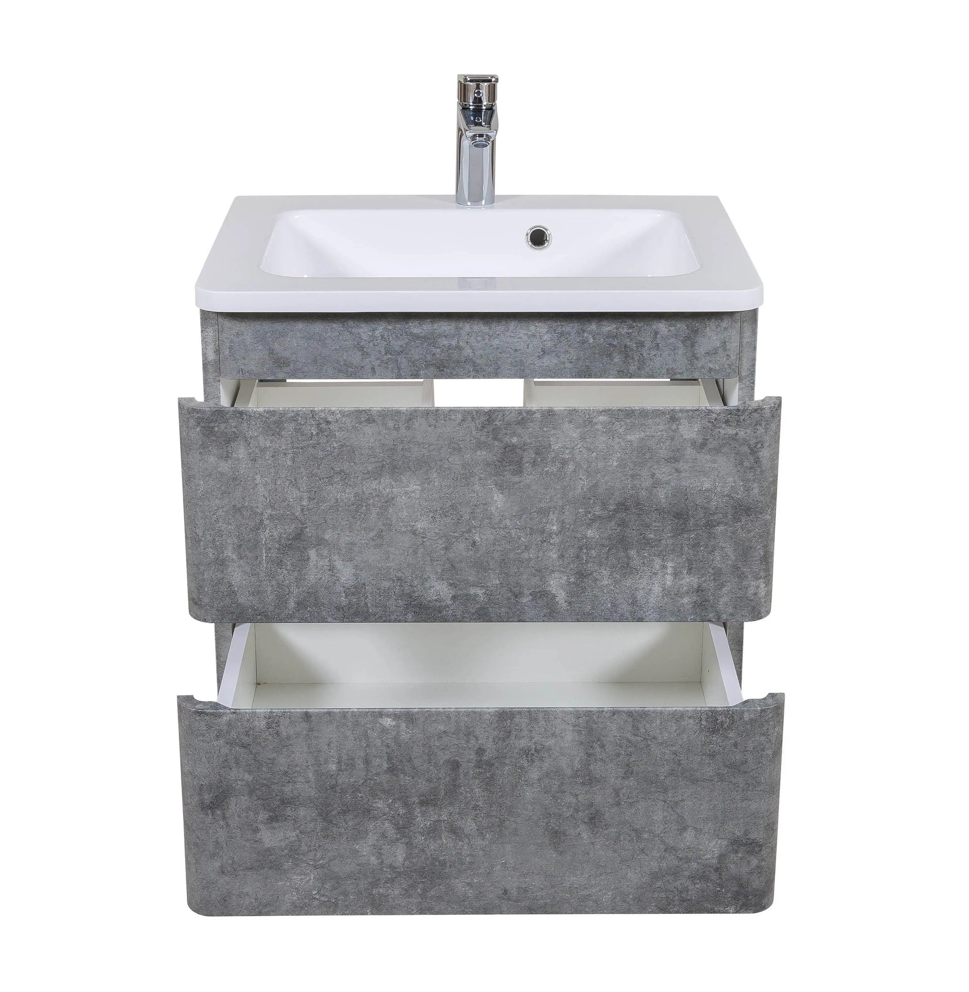 Mobilier de baie suspendat Accent gri Aqua Rodos
